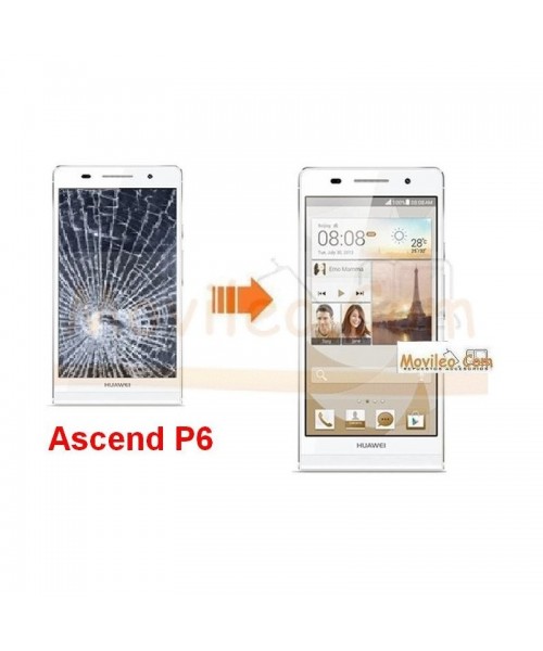 Cambiar Pantalla Completa  (lcd+tactil) Huawei Ascend P6 - Imagen 1