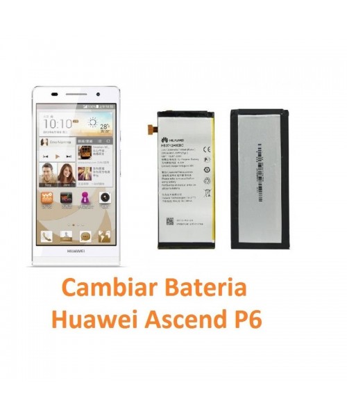 Cambiar Batería Huawei Ascend P6 - Imagen 1