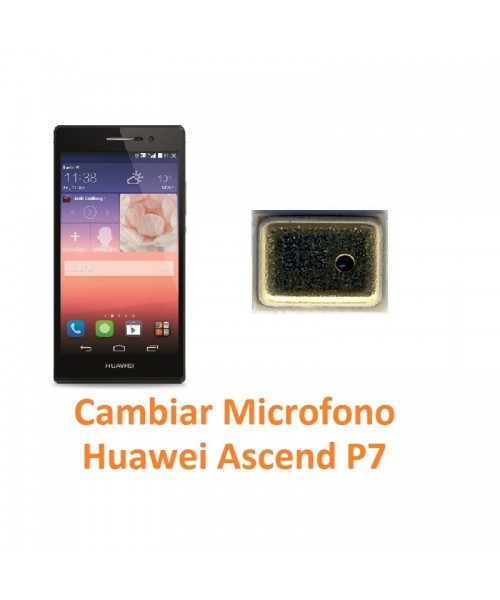 Cambiar Micrófono Huawei Ascend P7 - Imagen 1