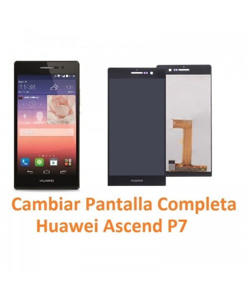 Cambiar Pantalla Completa Huawei Ascend P7 - Imagen 1