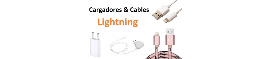 Lightning Cargadores y Cables 